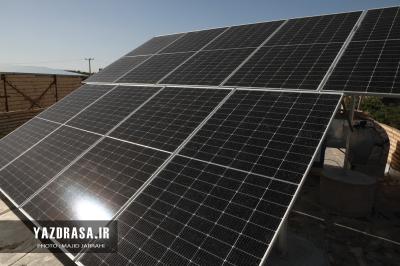 ۵۱ نیروگاه خورشیدی در استان یزد راه‌اندازی شد