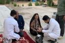 دانشجویان جهادی علوم پزشکی یزد راهی روستاهای خاتم شدند