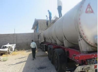 ضبط فرآورده‌های نفتی یارانه‌ای در مهریز یزد