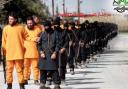 اعدام اعضای داعش به شیوه خودشان! +عکس