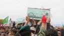 حضور پرشور مردم میبد در تشییع پیکر پاک سه شهید گمنام دفاع مقدس/تصاویر(سری 2)