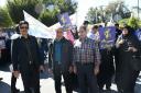 راهپیمایی حمایت ازسپاه پاسداران انقلاب اسلامی در میبد