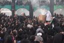 عزاداری عاشورای حسینی در حسینیه اعظم شهیدیه میبد+ عکس