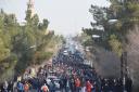 همایش بزرگ پیاده روی خانوادگی به مناسبت دهه مبارک فجر در شهرستان میبد+ تصاویر