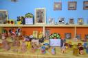 نمایشگاه آثار و دست سازه های کانون های پرورش فکری کودکان و نوجوانان در شهرستان میبد+ تصاویر