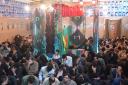 مراسم وداع با شهید گمنام دوران دفاع مقدس در میبد برگزار شد+ تصاویر