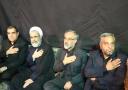 تصاویر/ حضور وزیر بهداشت در جمع عزادارن حسینی در میبد