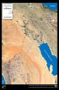 عکس/ اولین نقشه ماهواره‌ای مسیر حضرت معصومه(ع)